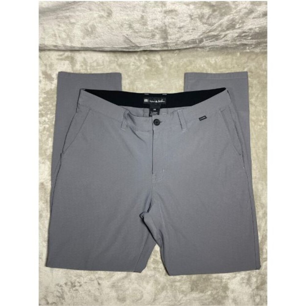 Travis Mathew Golf Pants Men's Size 34 Gray Outdoor Performance Stretch